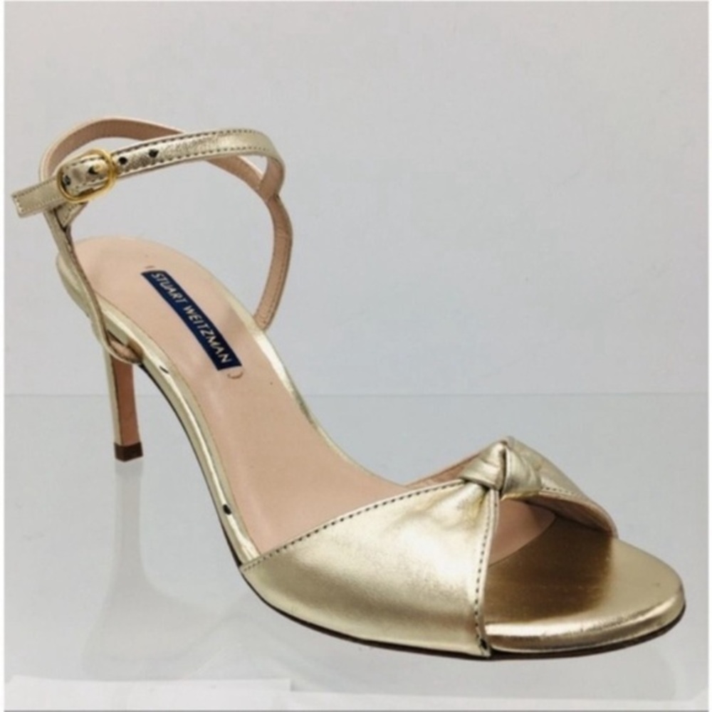 STUART WEITZMAN GLORIA 80 GOLD​​​